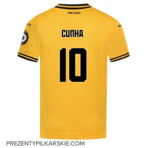 Stroje piłkarskie Wolves Matheus Cunha #10 Koszulka Podstawowej 2024-25 Krótki Rękaw